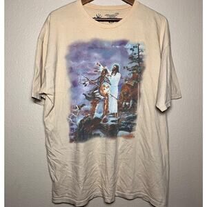 🕊️ Straight Hand Graphics "John 12:46" Christian Tee – Size XL